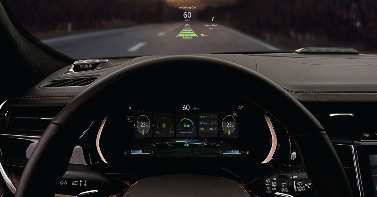 Jeep Grand cherokee Head Up Display