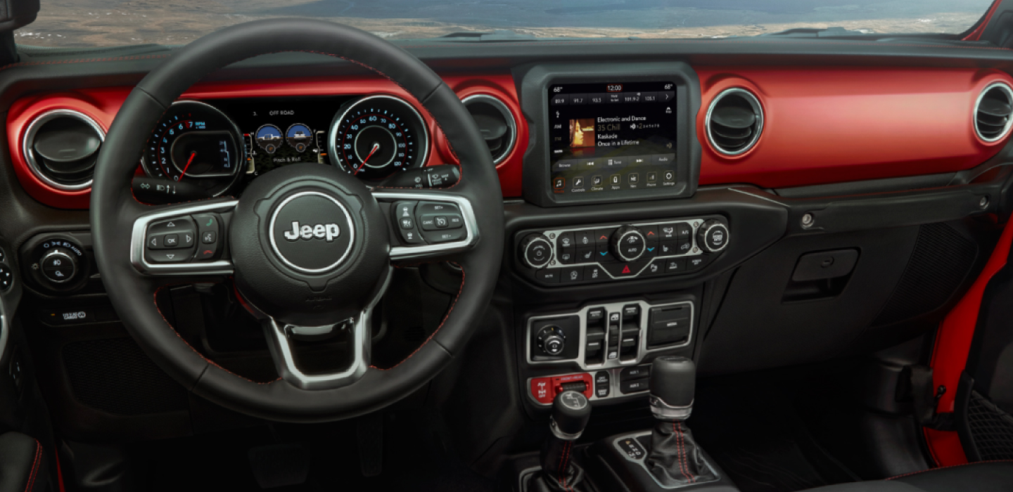 Jeep Gladiator Rubicon Front Interior