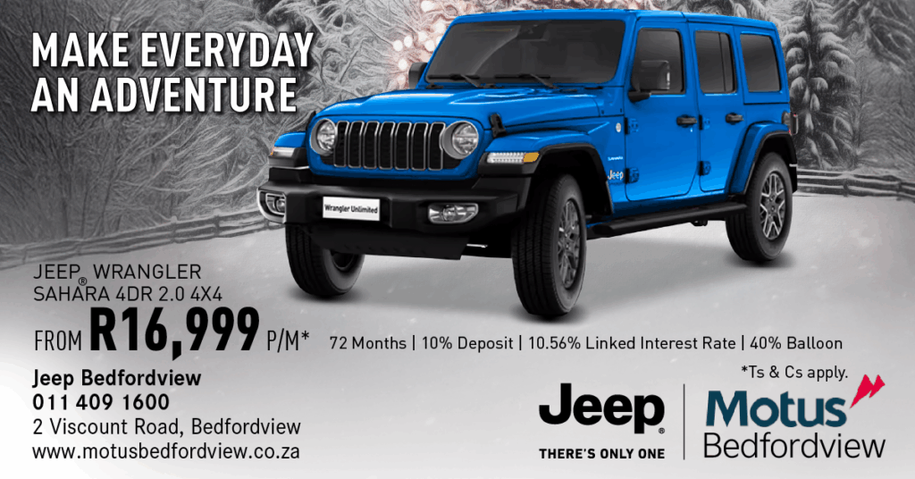 Jeep Wrangler From R16 999