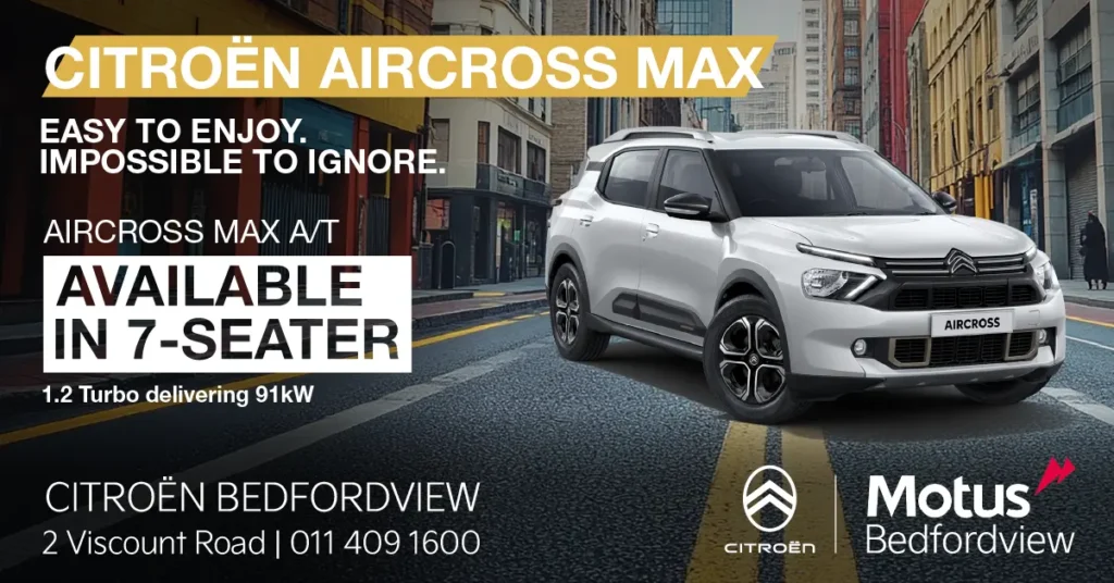 Citroën Aircross Max 7 Seater