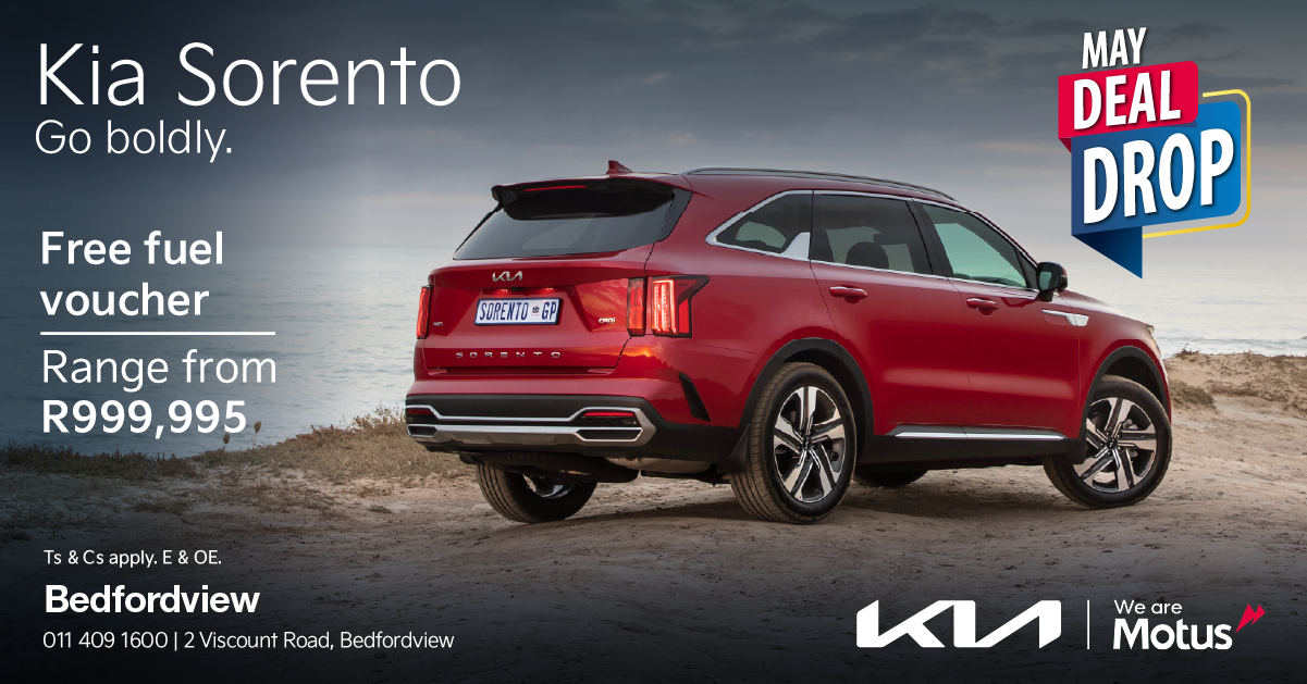 Bedford Kia Sorento May26 1200×628